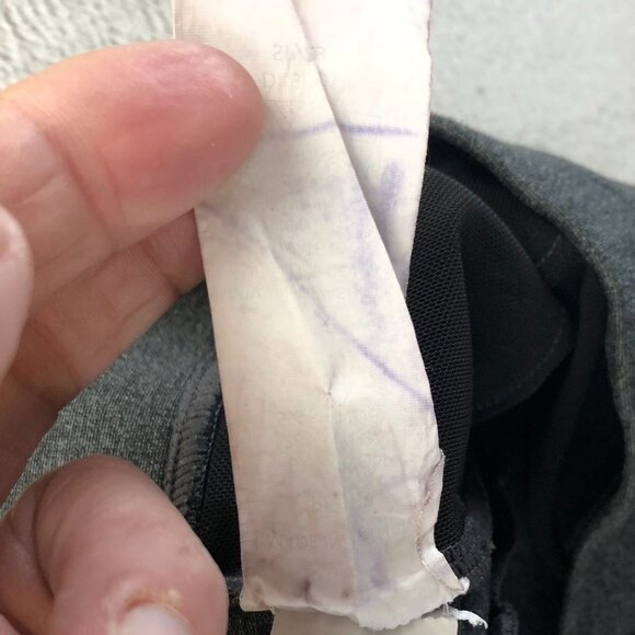 Quince Women Pants Medium Petite Straight Leg Petite Pull On Stretch Gray Casual - Picture 9 of 13